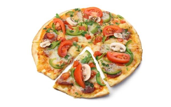 evde kilo vermek için diyet pizza
